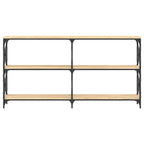 Avlastningsbord sonoma ek 156x28x80,5 cm konstruerat trä