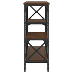 Avlastningsbord brun ek 150x29x76,5 cm konstruerat trä