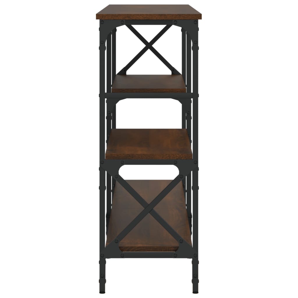 Avlastningsbord brun ek 180x29x76,5 cm konstruerat trä