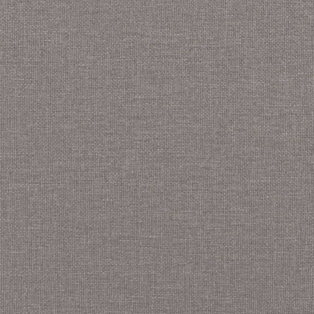3-sitssoffa taupe 180 cm tyg