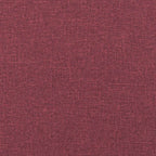 2-sitssoffa vinröd 120 cm tyg