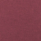 2-sitssoffa vinröd 140 cm tyg