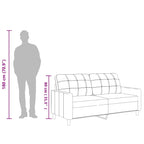 2-sitssoffa Grädde 140 cm konstläder