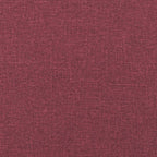 2-sitssoffa vinröd 140 cm tyg