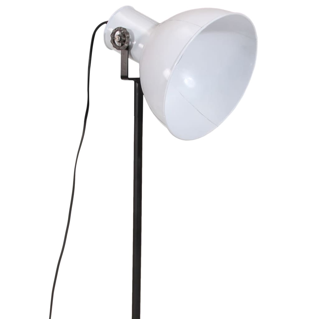 Mavlina - Golvlampa 25 W vit 61x61x90/150 cm E27