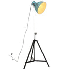 Helvara - Golvlampa 25 W nött blå 61x61x90/150 cm E27