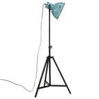 Helvara - Golvlampa 25 W nött blå 61x61x90/150 cm E27