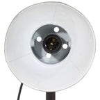 Cenvio - Skrivbordslampa 25 W nött blå 17x17x60 cm E27