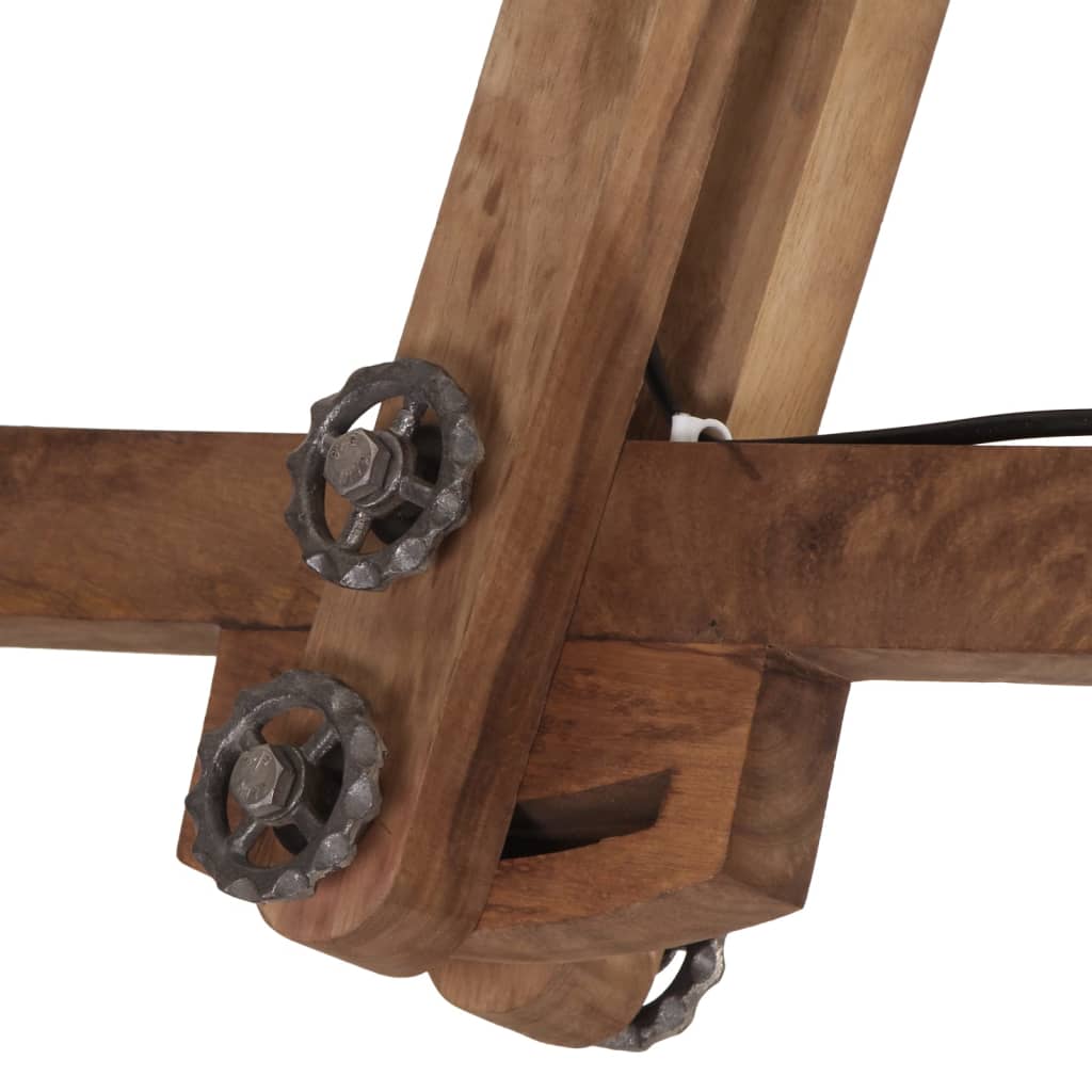 Lumaro - Taklampa 25 W antik mässing 105x30x65-108 cm E27