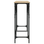 Avlastningsbord sonoma ek 180x29x75 cm konstruerat trä