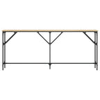 Avlastningsbord sonoma ek 180x23x75 cm konstruerat trä