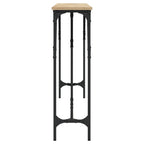 Avlastningsbord sonoma ek 180x23x75 cm konstruerat trä