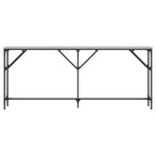 Avlastningsbord grå sonoma 180x23x75 cm konstruerat trä