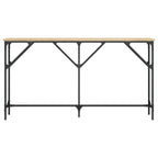 Avlastningsbord sonoma ek 140x23x75 cm konstruerat trä