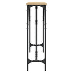 Avlastningsbord sonoma ek 140x23x75 cm konstruerat trä