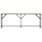 Avlastningsbord sonoma ek 200x29x75 cm konstruerat trä