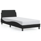 Bed Frame "Dover" Black 80x200 cm Faux Leather