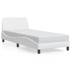 Bed Frame "Dover" White 80x200 cm Faux Leather