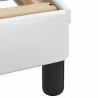 Bed Frame "Dover" White 80x200 cm Faux Leather