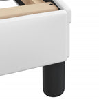 Bed Frame "Dover" White 120x200 cm Faux Leather