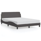 Bed Frame "Dover" Grey 120x200 cm Faux Leather