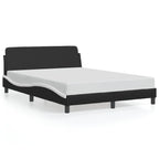 Bed Frame "Dover" Black&White 120x200 cm Faux Leather