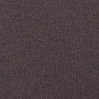 Bed Frame "Dover" Dark Brown 140x190 cm Fabric