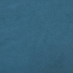 Bed Frame with Headboard "Dover" Blue 140x190 cm Velvet