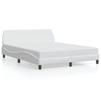 Bed Frame "Dover" White 160x200 cm Faux Leather