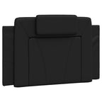 Bed "Viana" with Mattress Black 90x200 cm Faux Leather