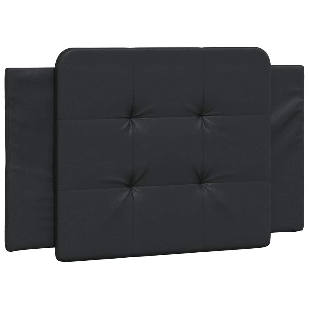 Bed Frame with LED without Mattress "Zadar" Black 80x200 cm
