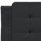 Bed Frame with LED without Mattress "Zadar" Black 90x190 cm