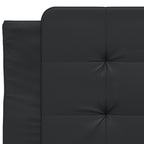 Bed Frame with LED without Mattress "Zadar" Black 100x200 cm