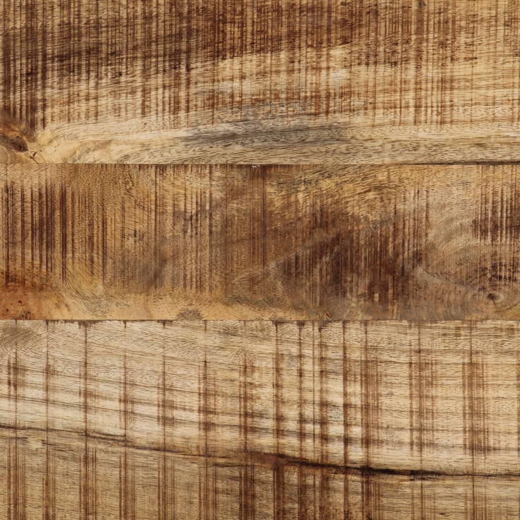 Avlastningsbord 100x35x70 cm massivt grovt mangoträ