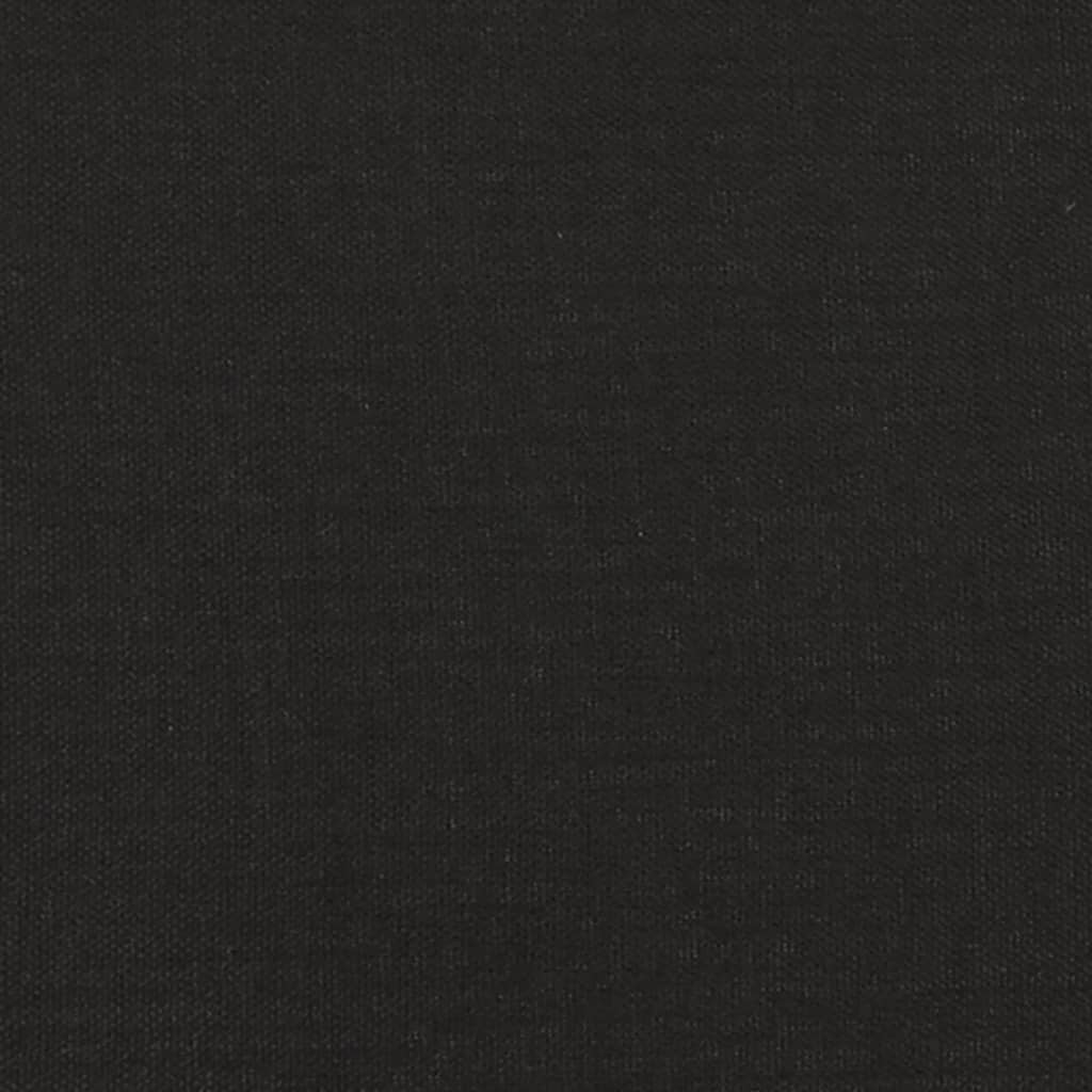 Bäddsoffa 2-sits svart tyg