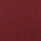 Bäddsoffa 2-sits med två kuddar vinröd tyg