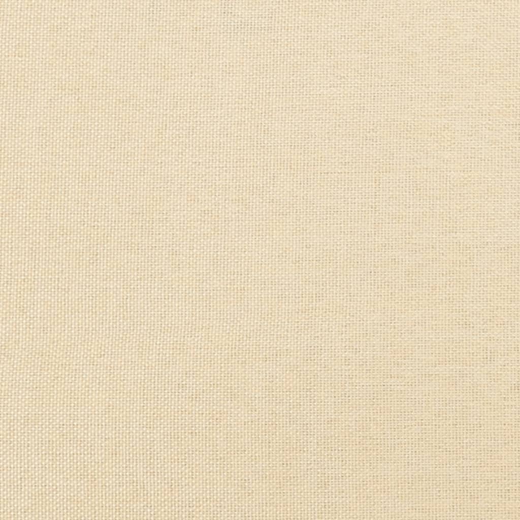 Bäddsoffa 2-sits gräddvit tyg