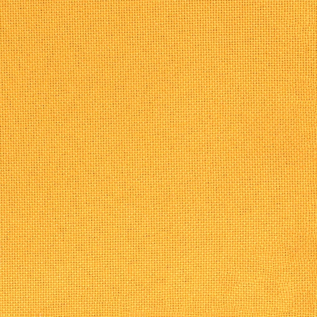 Bäddsoffa 2-sits med två kuddar gul tyg