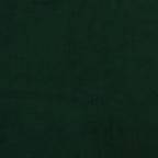 Bäddsoffa 2-sits med två kuddar mörkgrön sammet