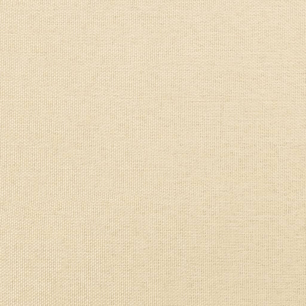 Bäddsoffa 2-sits gräddvit tyg