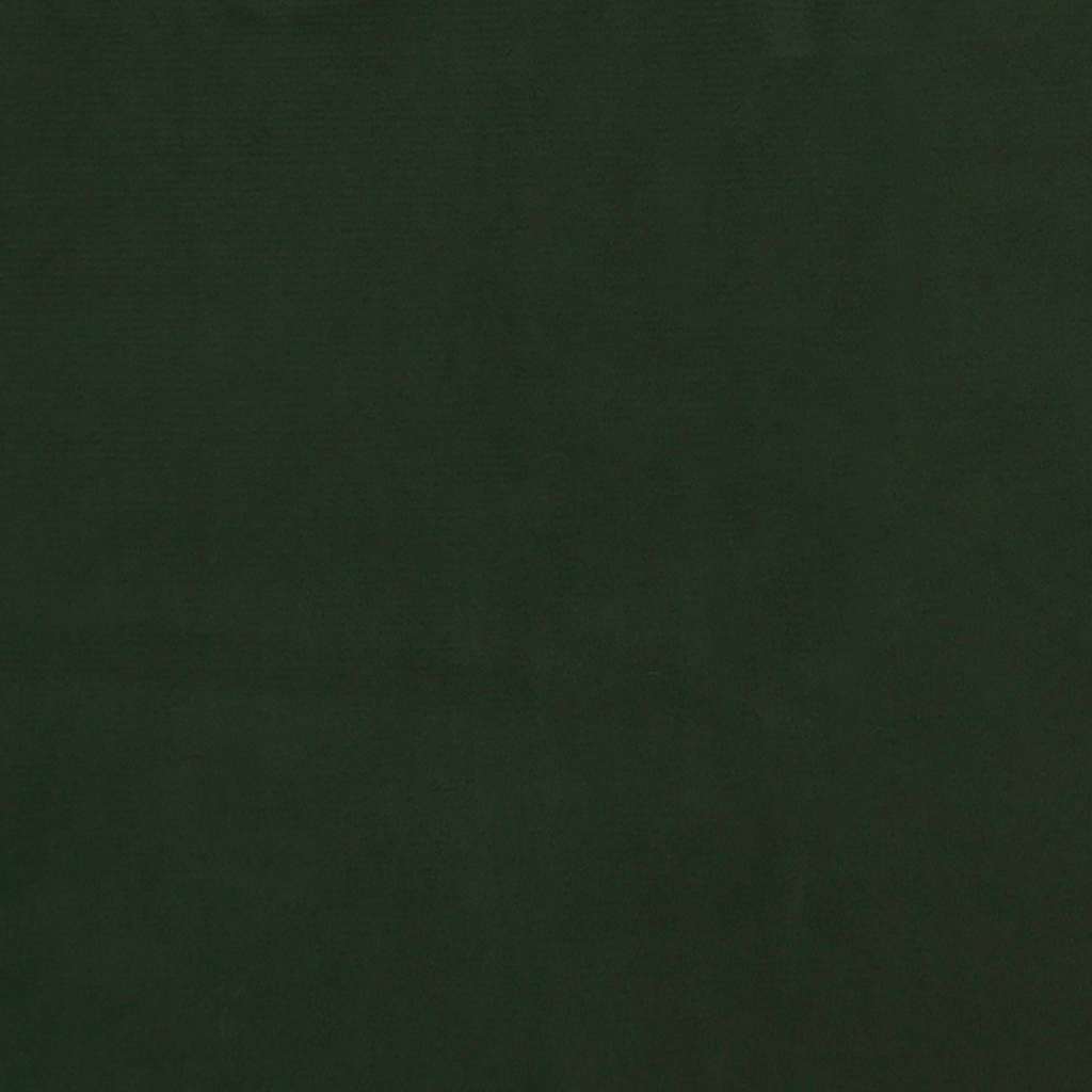 Bäddsoffa 2-sits mörkgrön sammet