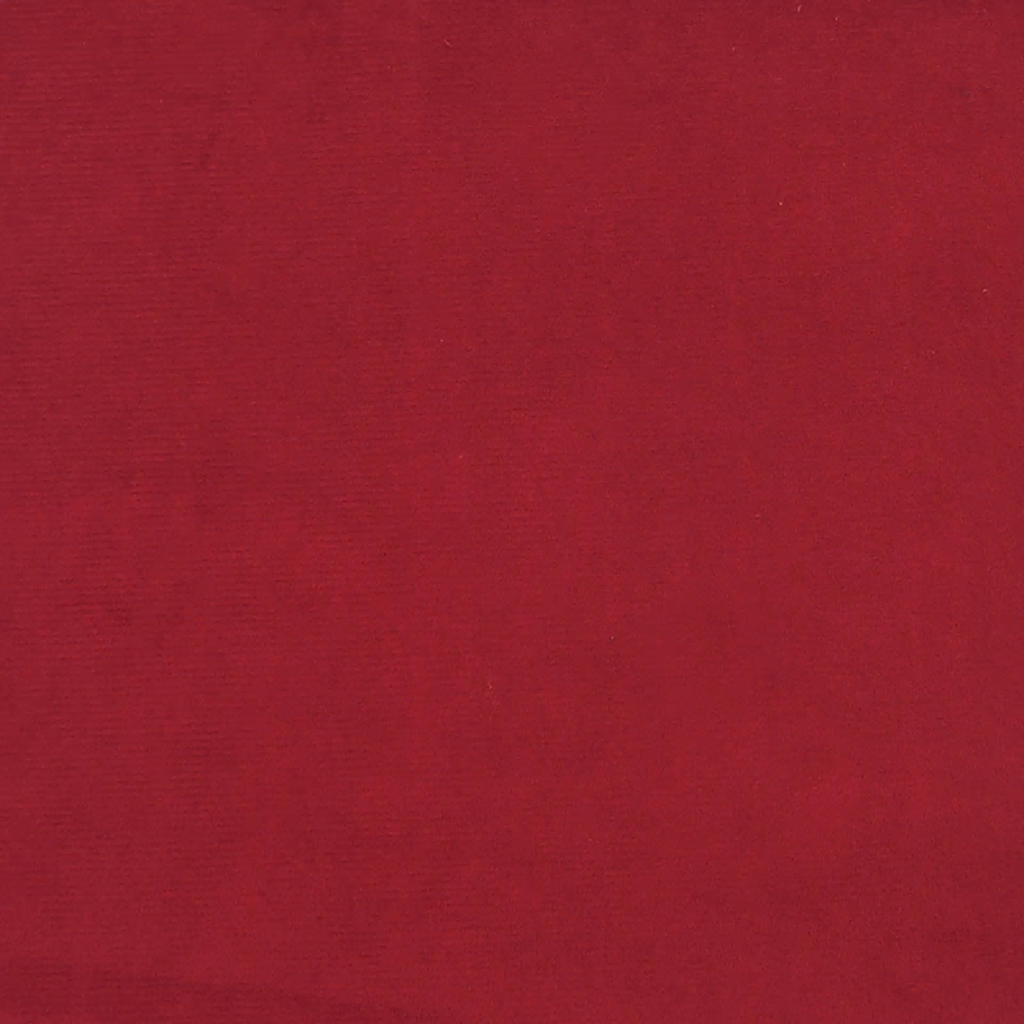 Bäddsoffa 2-sits vinröd sammet