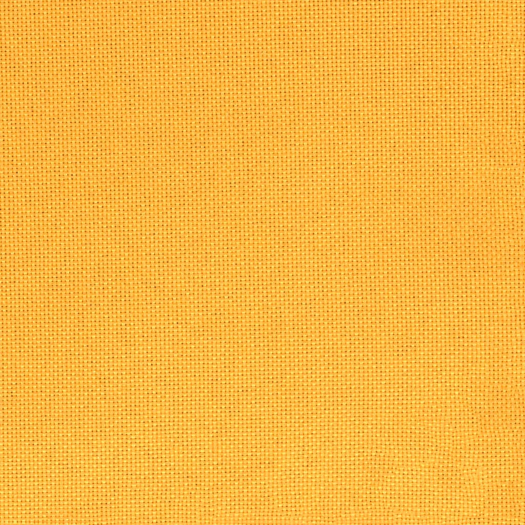 Bäddsoffa 2-sits med två kuddar gul tyg