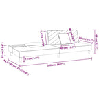 Bäddsoffa 2-sits med två kuddar vinröd tyg