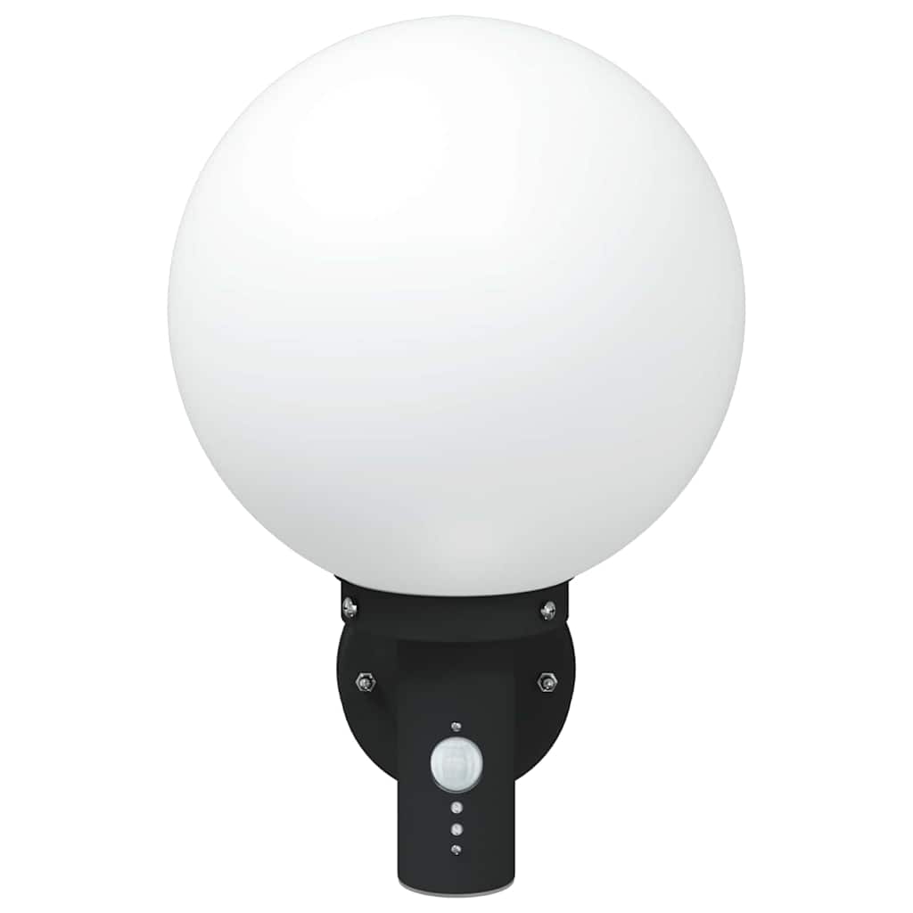 Nerulis - Utomhus vägglampa Svart 28 x 25 x 38 cm Rostfritt stål