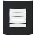 Melvento - Utomhusvägglampa Svart 23.5 x 10.5 x 26 cm Rostfritt stål