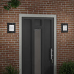 Morvella - Utomhus vägglampor 2 pcs Svart 23.5 x 10.5 x 26 cm