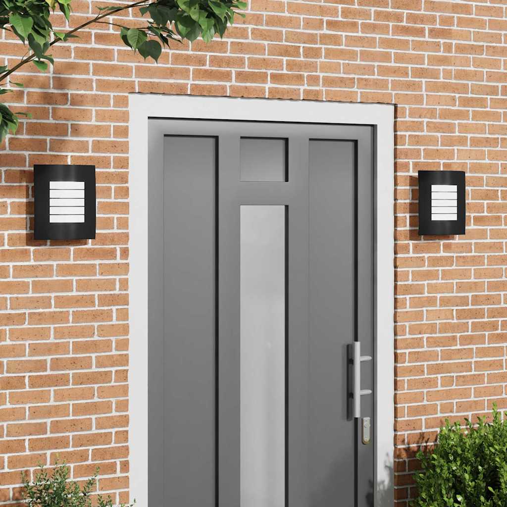 Morvella - Utomhus vägglampor 2 pcs Svart 23.5 x 10.5 x 26 cm