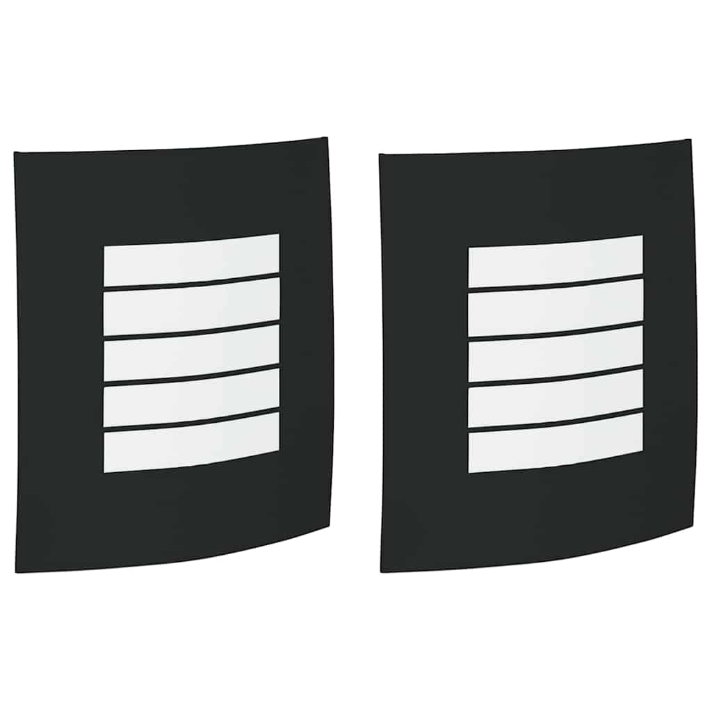 Morvella - Utomhus vägglampor 2 pcs Svart 23.5 x 10.5 x 26 cm