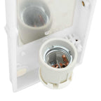 Torvella - Utomhus vägglampa Svart 32 x 10 x 10 cm Rostfritt stål